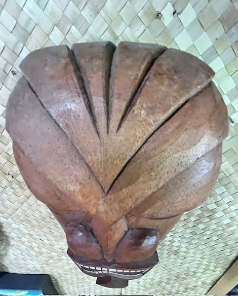 Marquesan Style Tiki Mask, Designed by Doug Horne and Smokin' Tikis