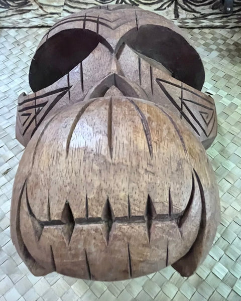 Monkey Skull Tiki Mask #2, Designed by Doug Horne and Smokin' Tikis